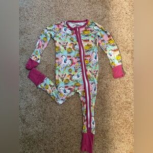 Rainbow Brite Bamboo Zippy